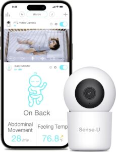Sense-U Video Baby Monitor with Remote