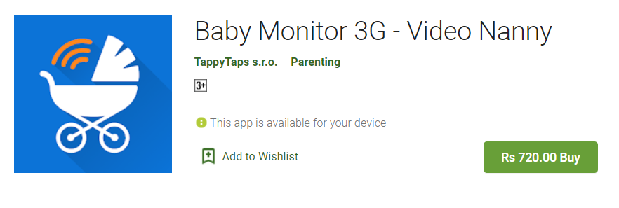 Baby Monitor 3G (Android and IOS)